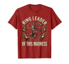 Mademark Ring Leader Of This Madness Circus Monkey Design T-Shirt - Men - Cranberry Red