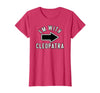 Lazy Last Minute Cleopatra Halloween Costumes Couples Halloween Costume Shirts I'm with Cleopatra T-Shirt - Red Heather