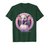 Mademark 1st Grade Pink Elephant Circus Ball Design T-Shirt - Men - Dark Green