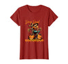 Evil Hot Wife Girlfriend Fiance Halloween Gift Tee Drop Dead Gorgeous Retro Vintage Pin-Up Scarecrow Halloween T-Shirt -