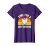 Funny Ghost Hunting Halloween Women Men Funny Ghost Hunting Scary Halloween Ghost Hunter T-Shirt - Purple