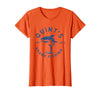 Funny Quints Shark Fishing Vintage Quint's Shark Fishing 1975 Retro T-Shirt - Orange