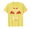 I Put the D in Devil Tees I Put the D in Devil Funny Halloween Matching Couple T-Shirt - Lemon Yellow