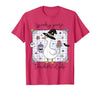Spooky Goose Teacher Halloween Costume Funny Halloween Silly Goose Witch Spooky Goose Teacher Club T-Shirt - Red Heather