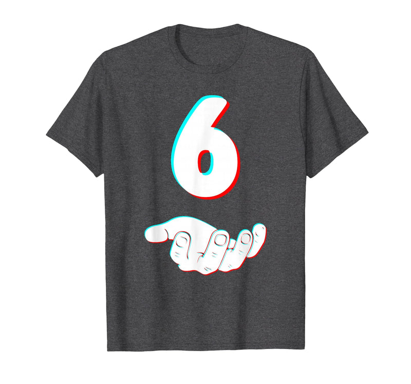Cool Six Seven Meme Design Couple Matching Him Her Funny 67 Six Seven Meme Couple Matching Halloween Costume T-Shirt - Dark