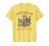 spooky biscuits club shirt Spooky Biscuits Club we Raise Spirits and Knead Biscuits T-Shirt - Lemon Yellow