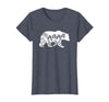 Mama Bear Clothing Co Mama Bear T-Shirt for Women T-Shirt - Heather Blue