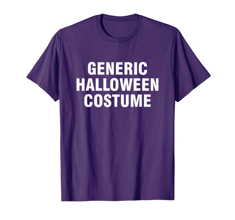 Generic Halloween Costume T-Shirt - Purple