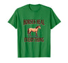 Mademark Horses Heal Everything Equestrian Women Design T-Shirt - Men - Kelly Green