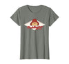 Paddington Bear Classic Retro Diamond T-Shirt - Olive Heather