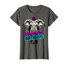 Mademark Elephants Never Forget Birthdays Funny Design T-Shirt - Women - Asphalt Grey