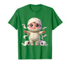 Mademark Kids Halloween Mummy Wrapped in Toilet Paper T-Shirt - Kelly Green