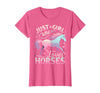 Funny Horse Lovers Just a Girl Who Loves Horses T-Shirt - Pink Heather