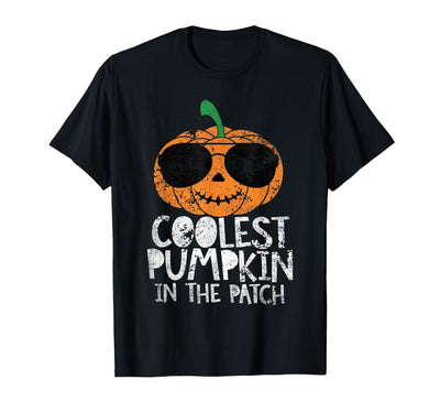 Halloween Tees for Women Men Kids Kids Coolest Pumpkin in The Patch Halloween Boys Girls Teens T-Shirt