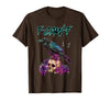 F-Caw-F Funny Raven Black Crow Spooky Season Retro F-Caw-F Funny Raven Black Crow Spooky Season Halloween Retro T-Shirt -