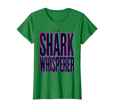 Future Shark Whisperer Kids Shark Design T-Shirt