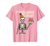 Halloween Shirts For Women Men Kids Boys Girls Its Halloween Yes My Birthday Skeleton Costume Men Women Kid T-Shirt - Pink