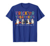 Radiation Oncology Therapist Halloween Costume Trick Or Treatment Radiation Oncology Halloween Rad Therapy T-Shirt - Royal