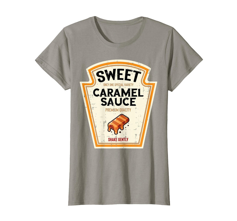 Halloween Shirts For Women Men Kids Boys Girls Halloween Caramel Sauce Funny Food Costume Women Men Kids T-Shirt - Slate Grey