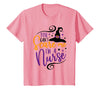Spooky Nurse Halloween Tees You Can't Scare Me I'm a Nurse Funny Halloween Nurse T-Shirt - Pink