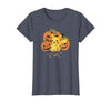 Pokémon Halloween Pikachu Cute Pumpkin Candy Corn T-Shirt - Heather Blue