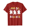 Ballet Ghost Halloween 2024 Spooky Dance Lover Pas de Boo-rée Ghost Ballet Dancer Halloween Dance Teacher T-Shirt -