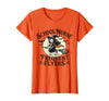 Spooky Halloween Costume School Teacher Student School Nurse Treat Frequent Flyer Witch Funny Halloween 2024 T-Shirt - Orange