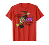 Funny Teacher Witch Tee Shirt There's Room On My Broom for You Too Teacher T-Shirt - Red