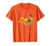 Disney Pluto - Halloween Pirate Trick Or Treat T-Shirt - Orange