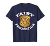 Halloween Fairy Security Costume RTees Halloween Adult Costume Fairy Protection T-Shirt - Navy Blue