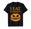 Halloween Couples Shirts I Eat Pumpkin Funny Peter Pumpkin Eater Couples Halloween T-Shirt - As Pictured