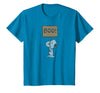 Peanuts Halloween Snoopy Boo Sign T-Shirt - Sapphire Blue