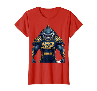 Apex Predator Energy Shark Women Design T-Shirt