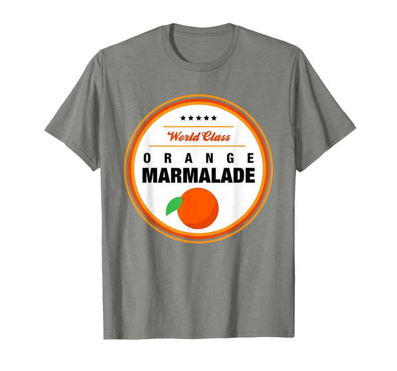 Matching Group Halloween Costume Orange Marmalade T-Shirt - Olive Heather