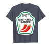 Lustige Essen & Sauce Fasching Kostüm Co. Chilli Sauce Costume Funny Fancy Dress Costumes for Men and Women T-Shirt -