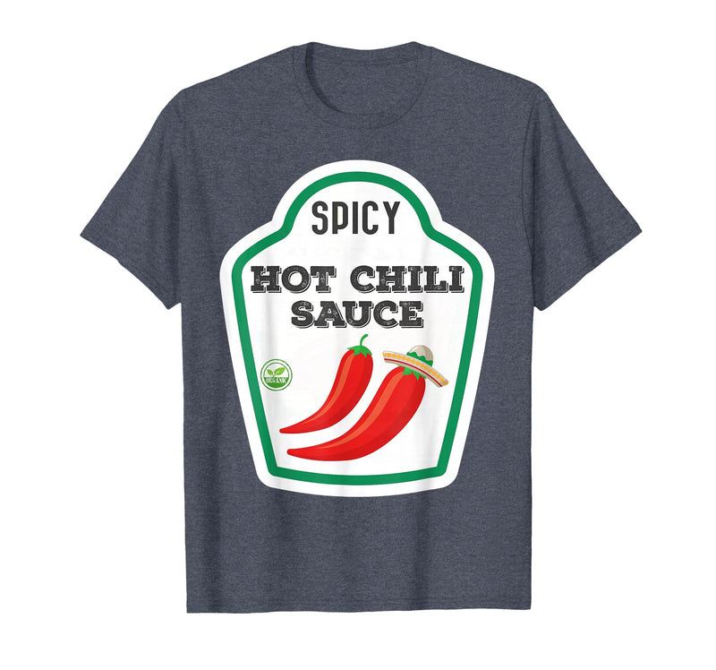 Lustige Essen & Sauce Fasching Kostüm Co. Chilli Sauce Costume Funny Fancy Dress Costumes for Men and Women T-Shirt -