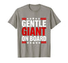 Mademark Gentle Giant On Board Elephant Design T-Shirt - Men - Slate Grey