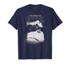 Universal Monsters Bride of Frankenstein Dark Portrait T-Shirt - Navy Blue