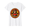 Mademark Eager Monkey Pressing the Big Red Button T-Shirt - Women - White