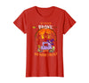 Humor Halloween Costume 2020 My Broom Broke So Now I Quilt - Quilting Halloween T-Shirt - Red