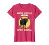 Water Buffalo Lovers Shop Water Buffalo is My Spirit Animal Water Buffalo T-Shirt - Red Heather