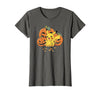 Pokémon Halloween Pikachu Cute Pumpkin Candy Corn T-Shirt - Asphalt Grey