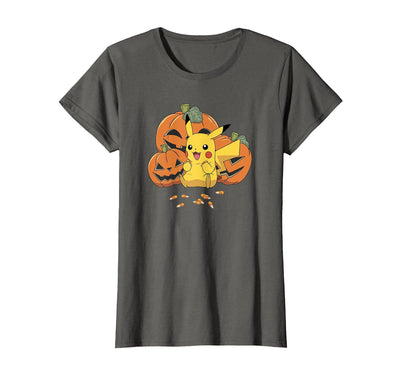 Pokémon Halloween Pikachu Cute Pumpkin Candy Corn T-Shirt