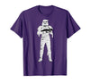 Star Wars Halloween Stormtrooper Mummy Wraps T-Shirt - Purple