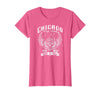 Camelot71 Chicago Classic Retro Vintage Illinois Windy Rock'n'Roll T-Shirt - Pink Heather