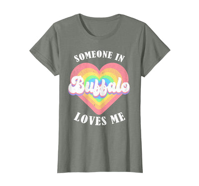 Someone in Buffalo Loves Me Heart T-Shirt