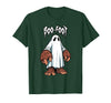 Spooky Bigfoot Sasquatch Ghost Halloween Humor Fun Boo Foot Bigfoot Ghost Sasquatch Halloween Funny Humor T-Shirt - Dark