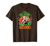 Disney Pixar Disney and Pixar’s Up Explore the Grave Outdoors Halloween T-Shirt - Brown