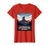Mademark Life Is Better Up High Monkey Design T-Shirt - Women - Red
