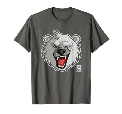 Bobo Bear Bobo Likes to Growl - Polar Bear T-Shirt